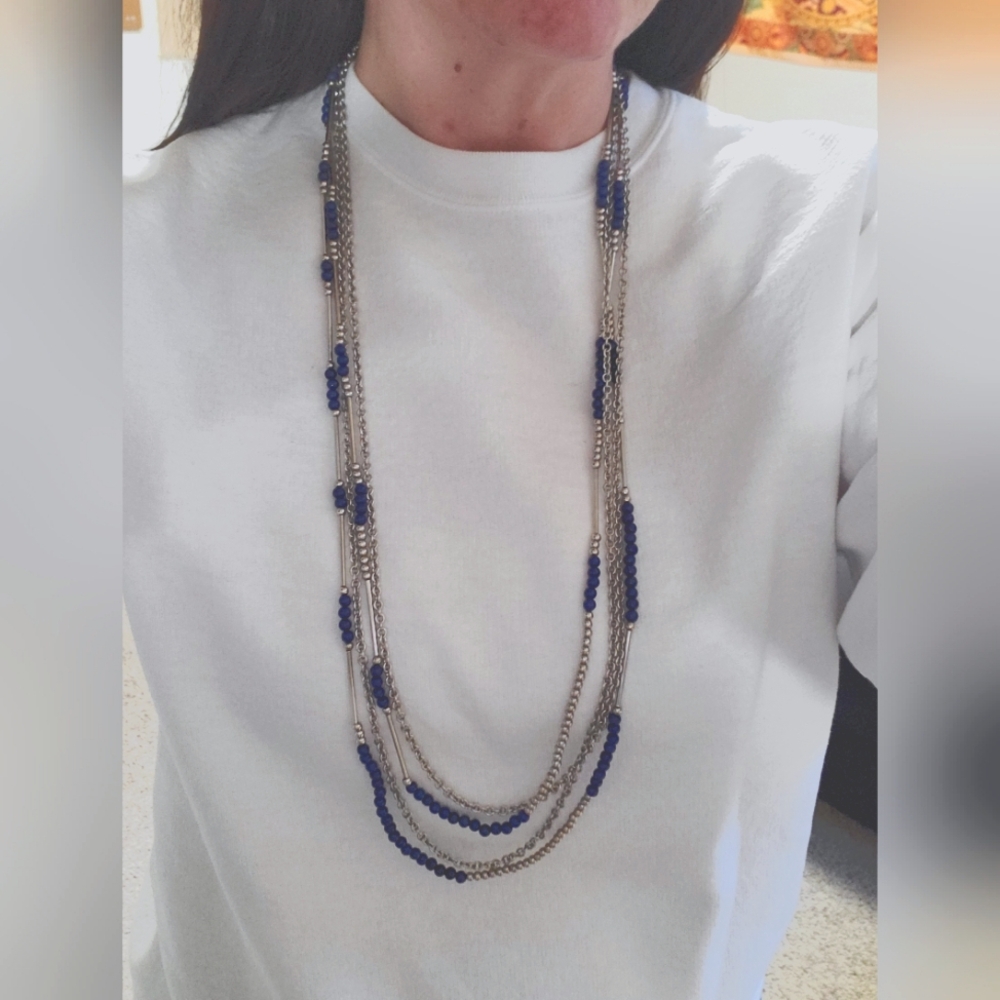 Premier Designs True Blue necklace